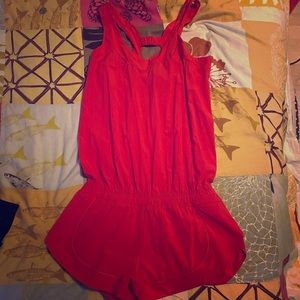 Lululemon Red Romper